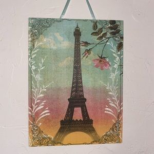 Papaya “Eiffel tower” print